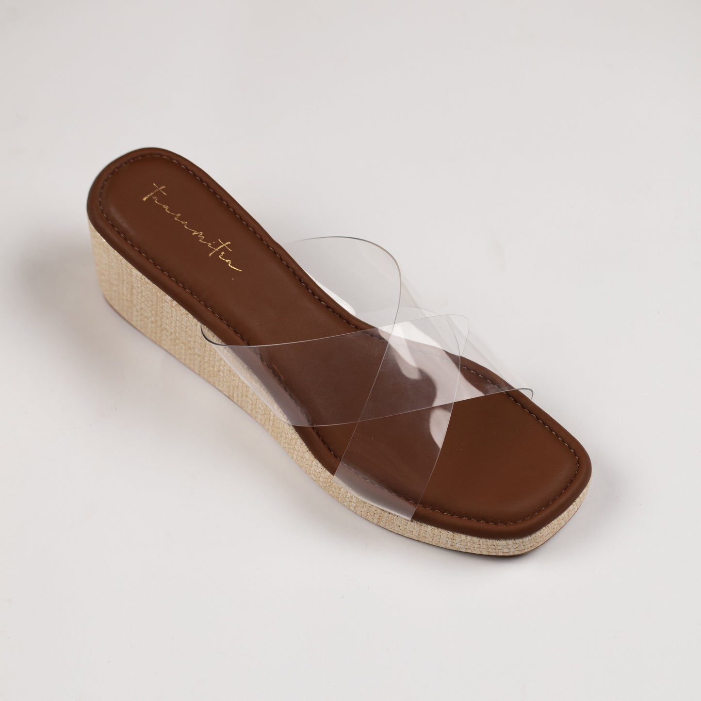 Bella transparent wedges