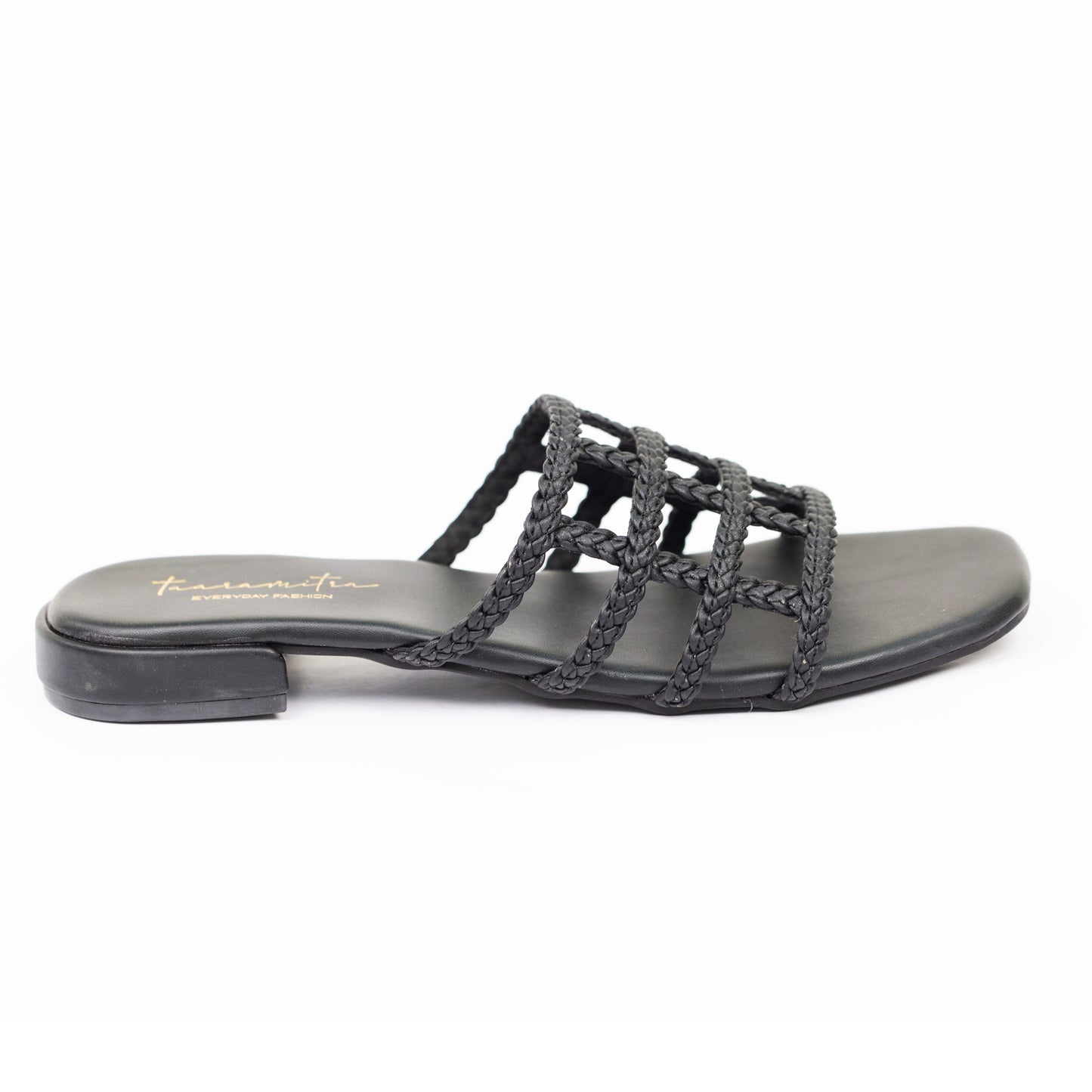 Paio tiny block heels in black