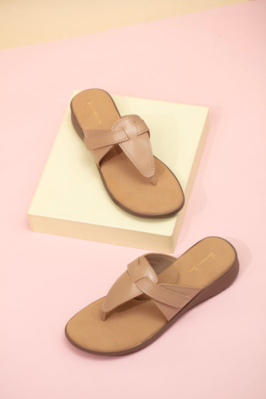 Regal comfort flatforms in beige