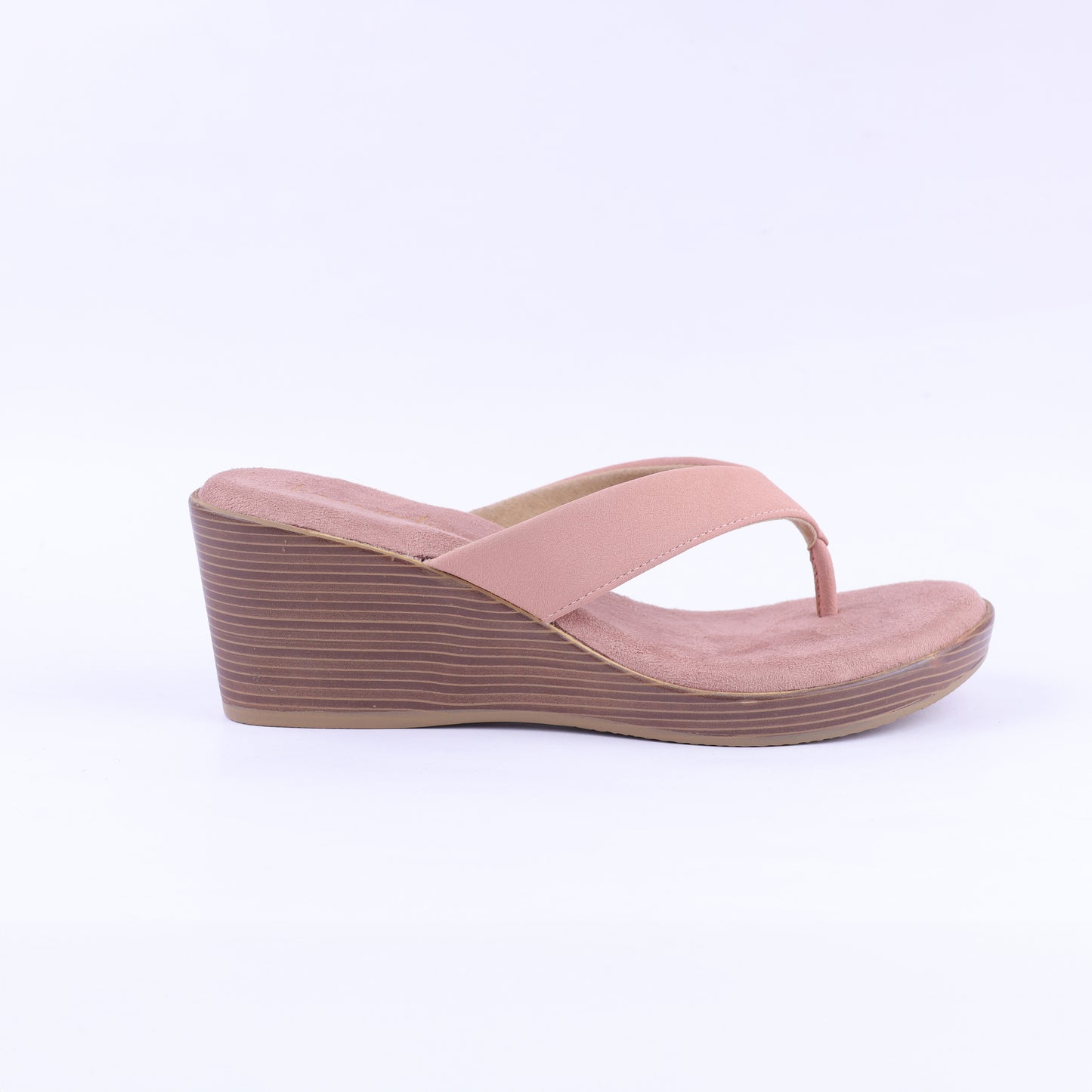 Nadia wedges in Peach