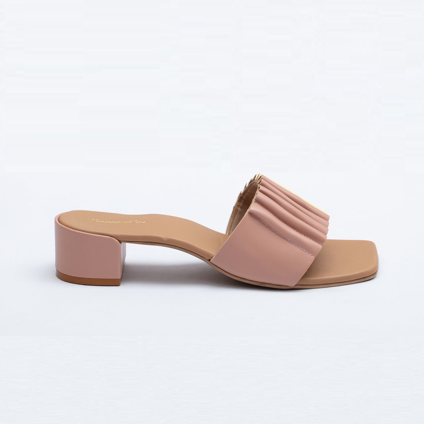 Multicolor block heels in Pastel