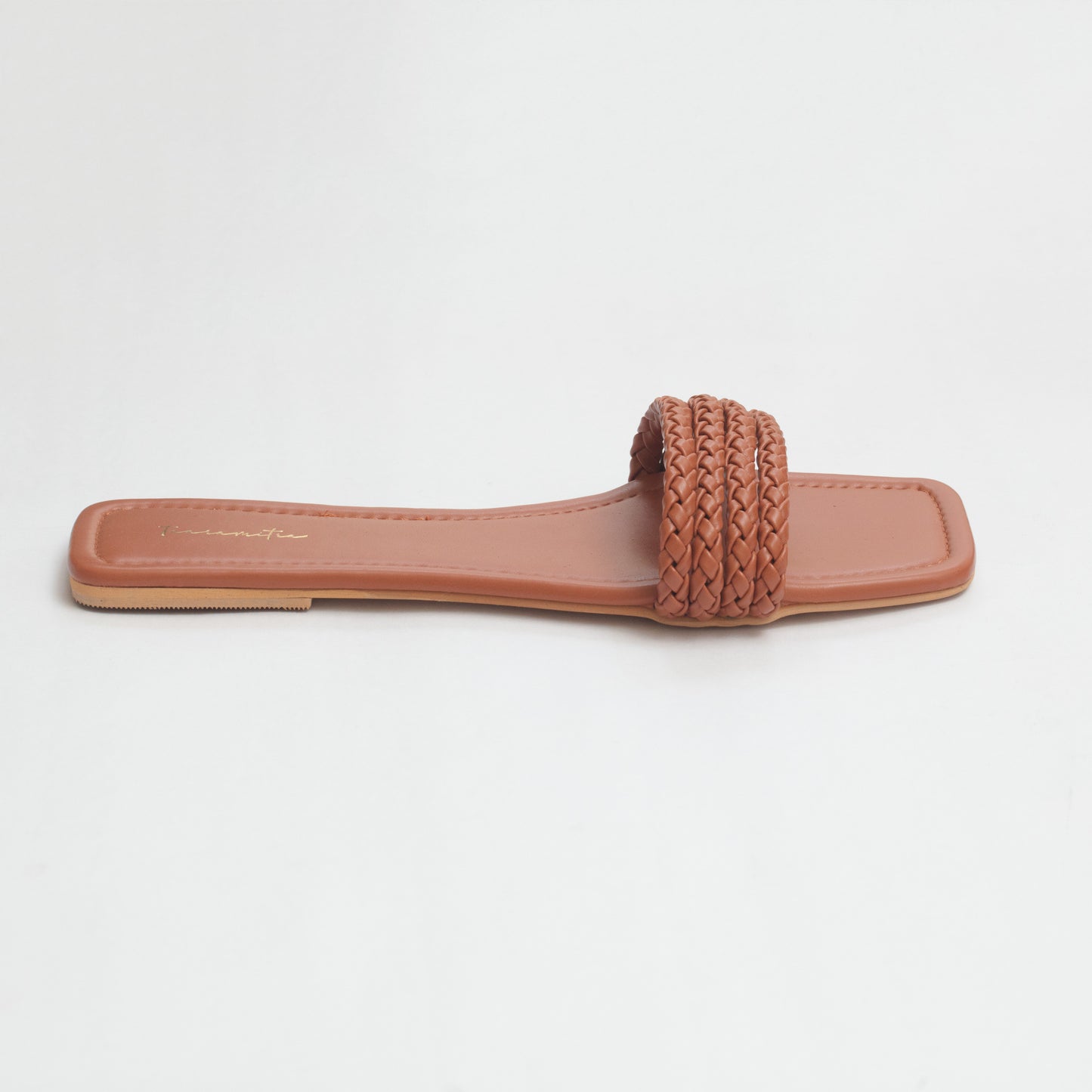 Halep strappy flats in Brown