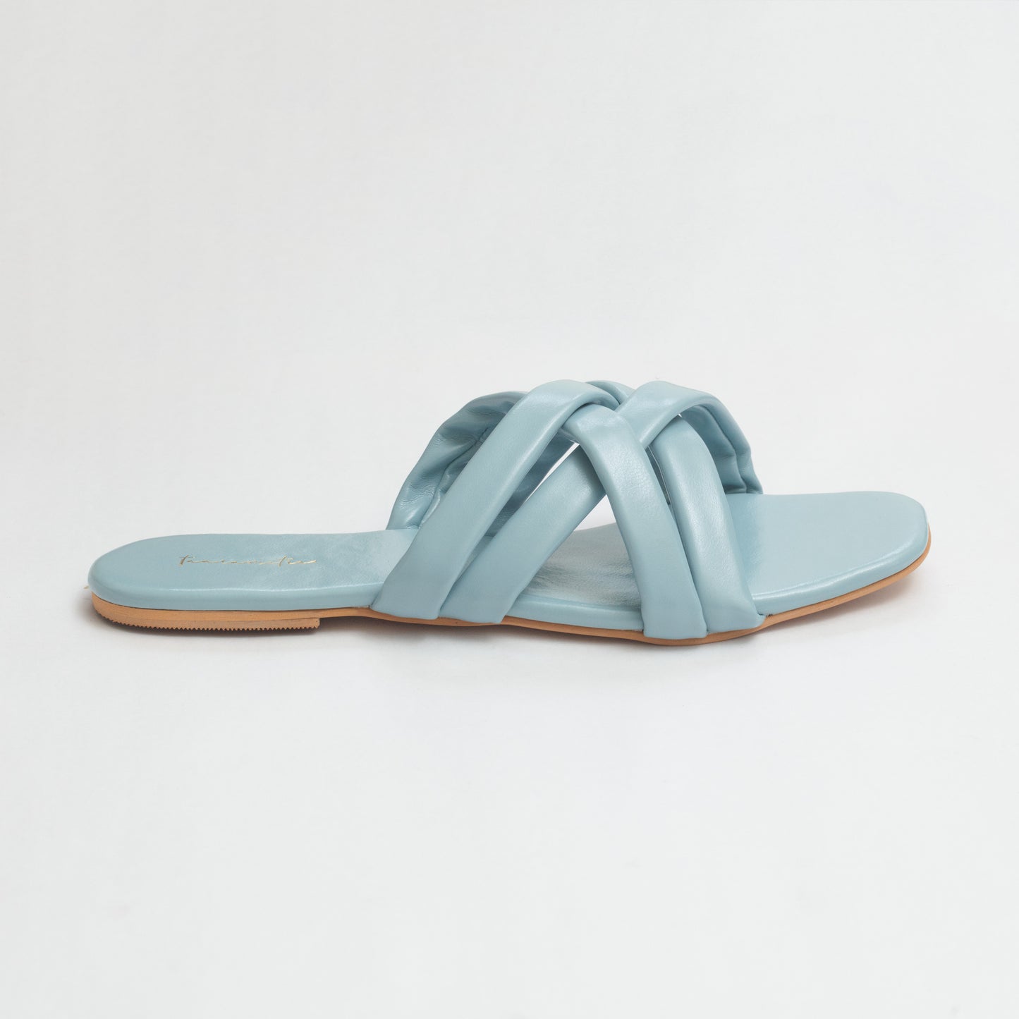 Sakkari interweave flats in blue