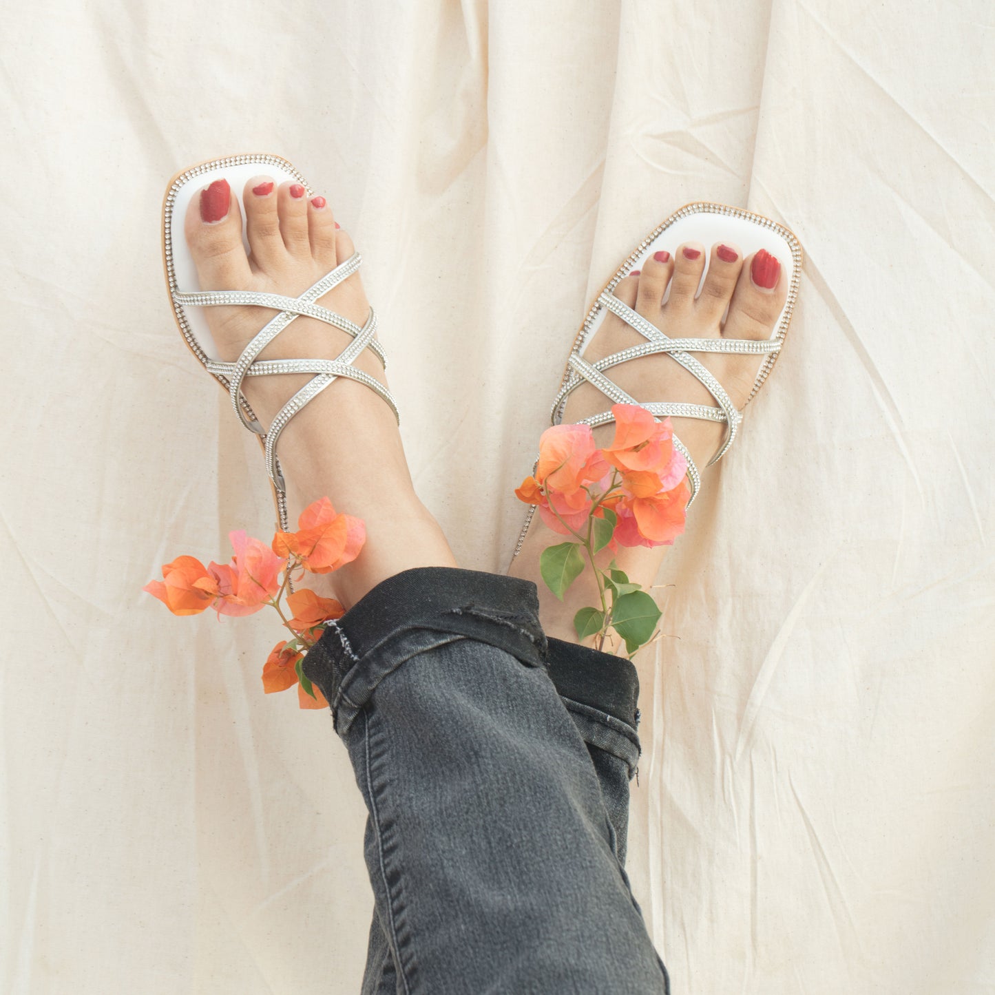 Sharapova bling flats