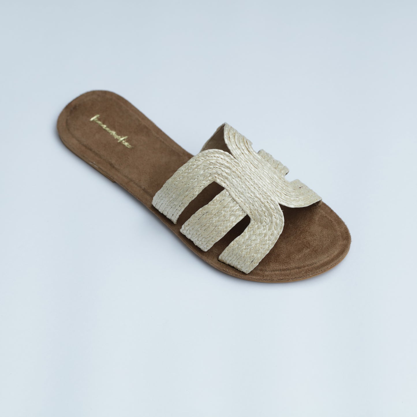 Aira raffia flats