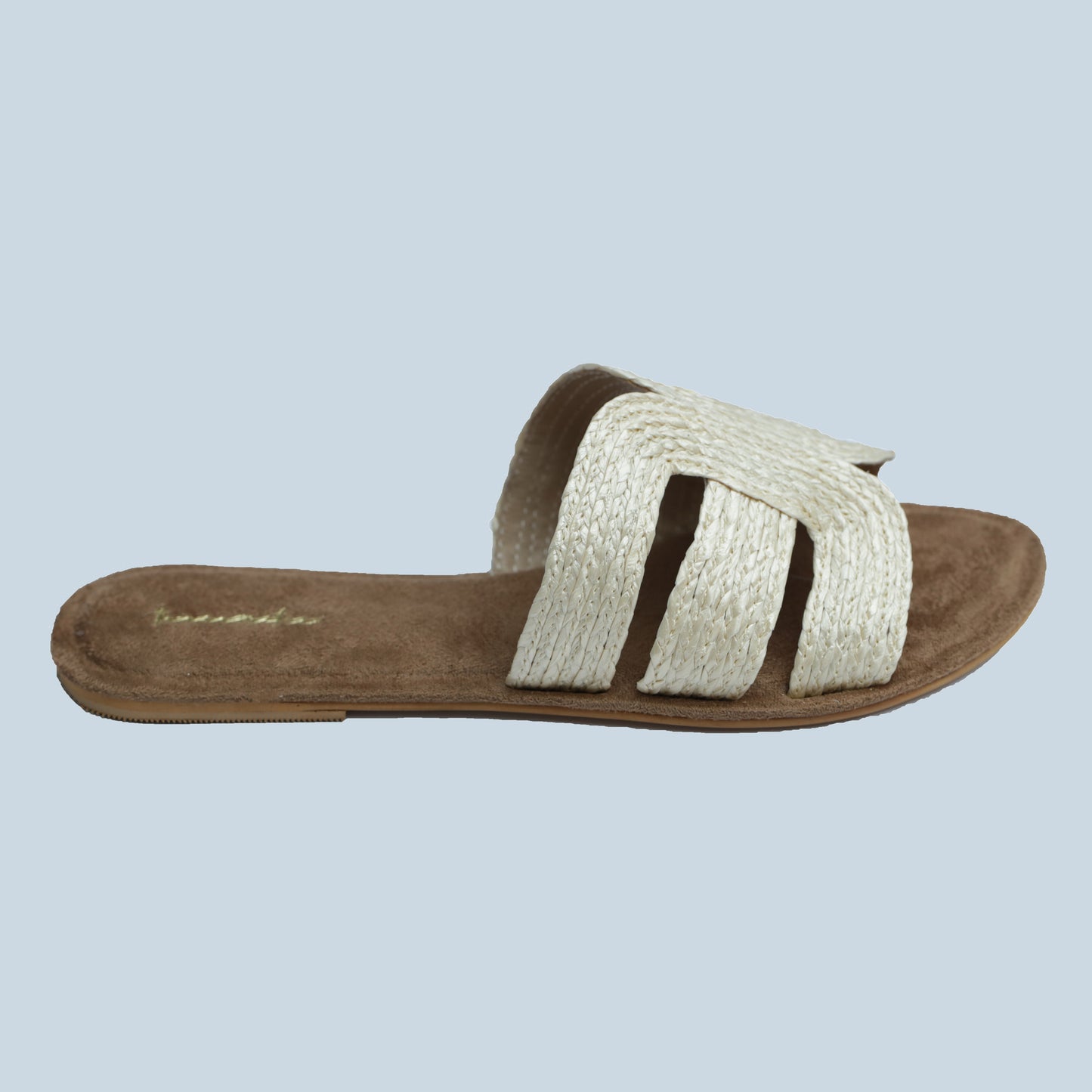 Aira raffia flats