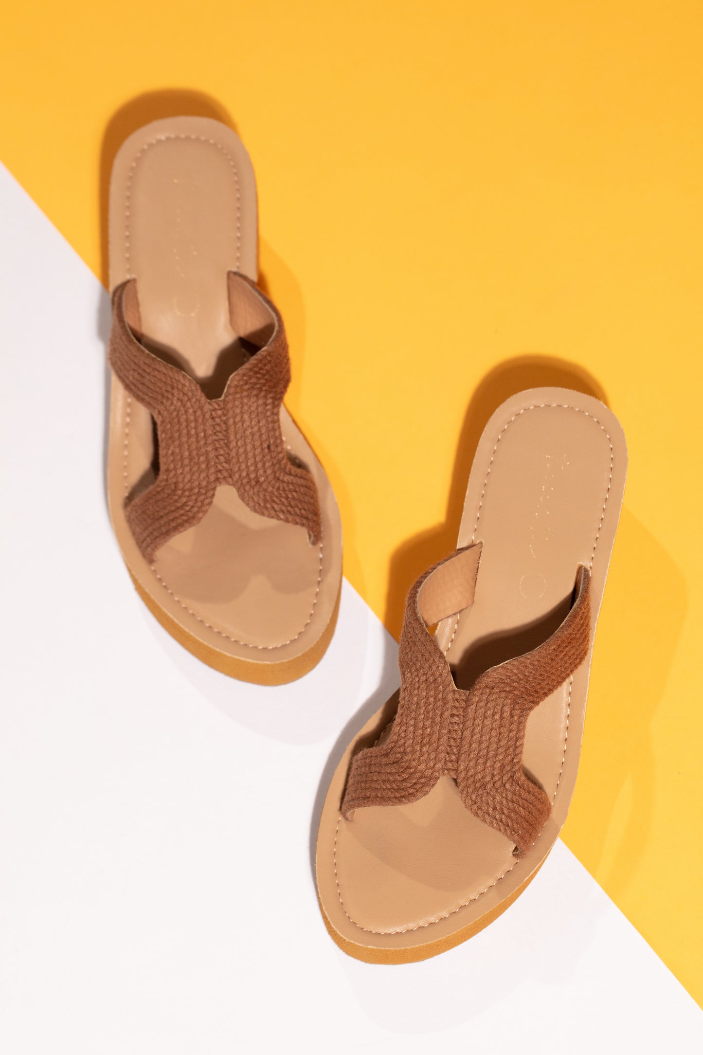 Capri wedges in Brown