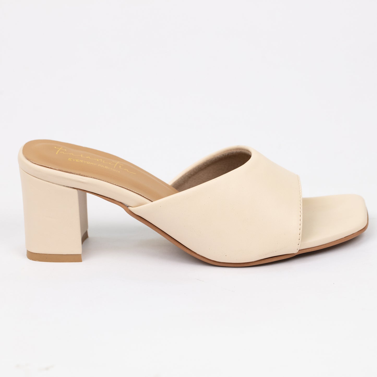 Aloha Block heels in nude