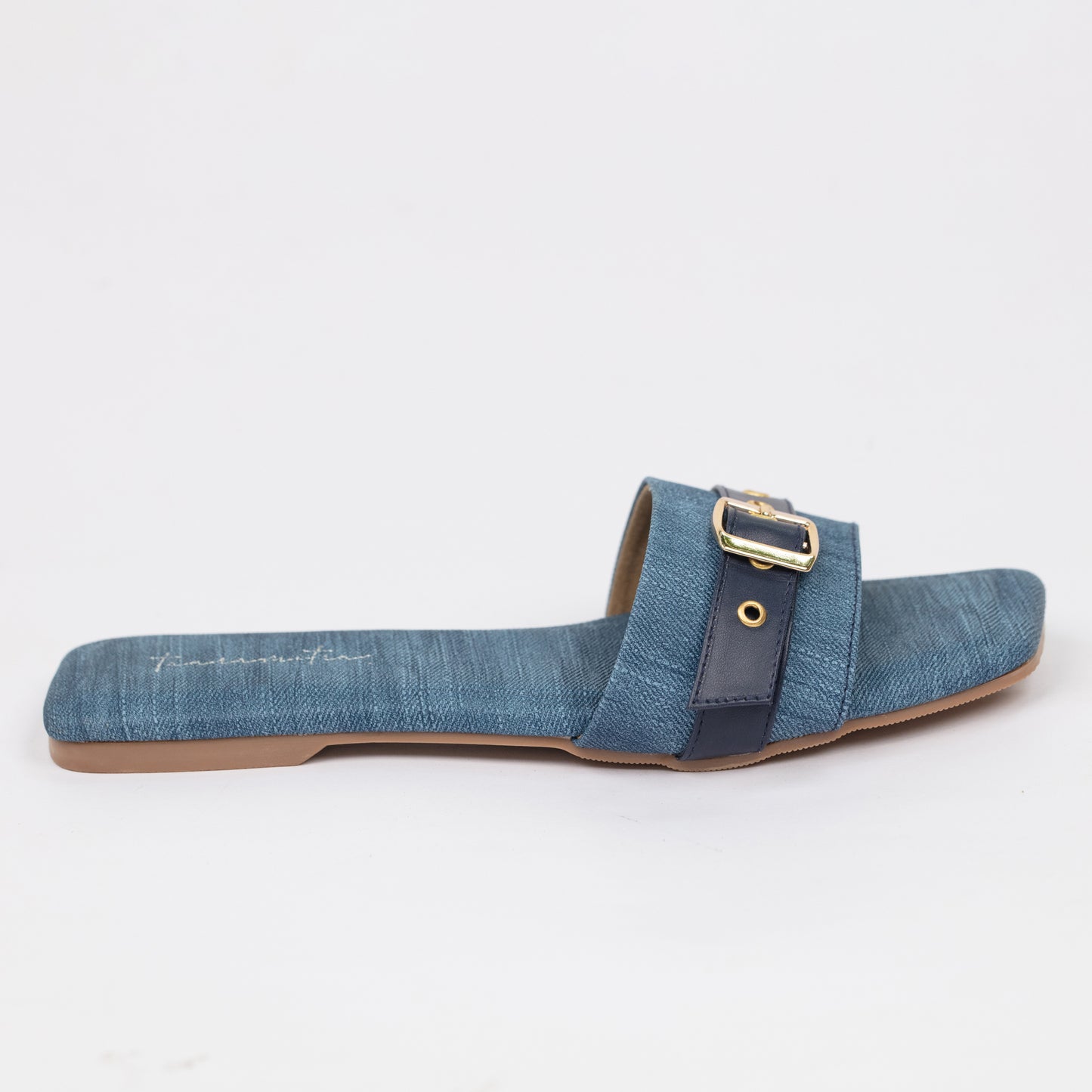 Nova denim flats in blue