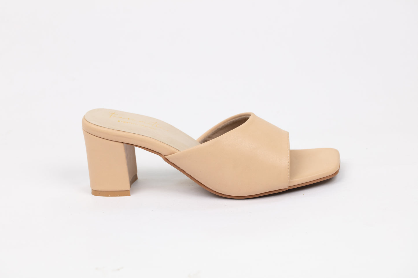 Aloha Block heels in Beige