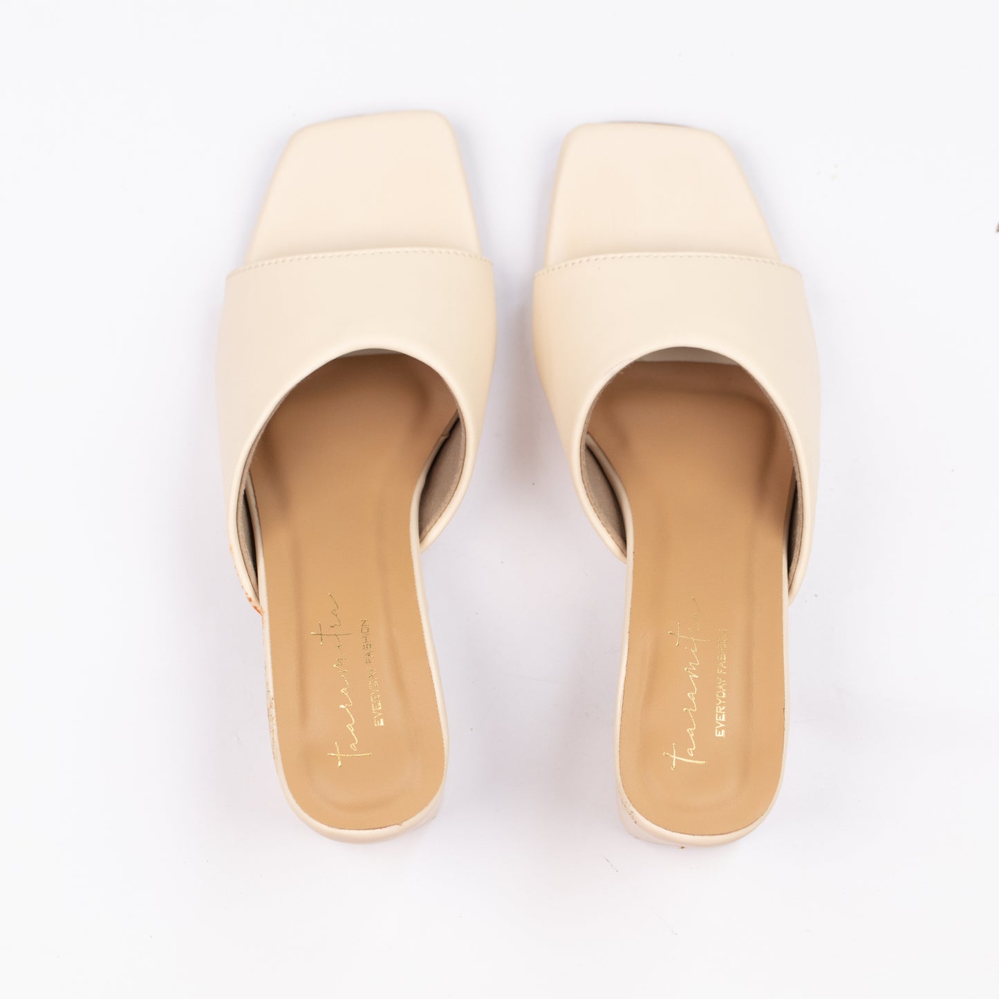 Aloha Block heels in nude