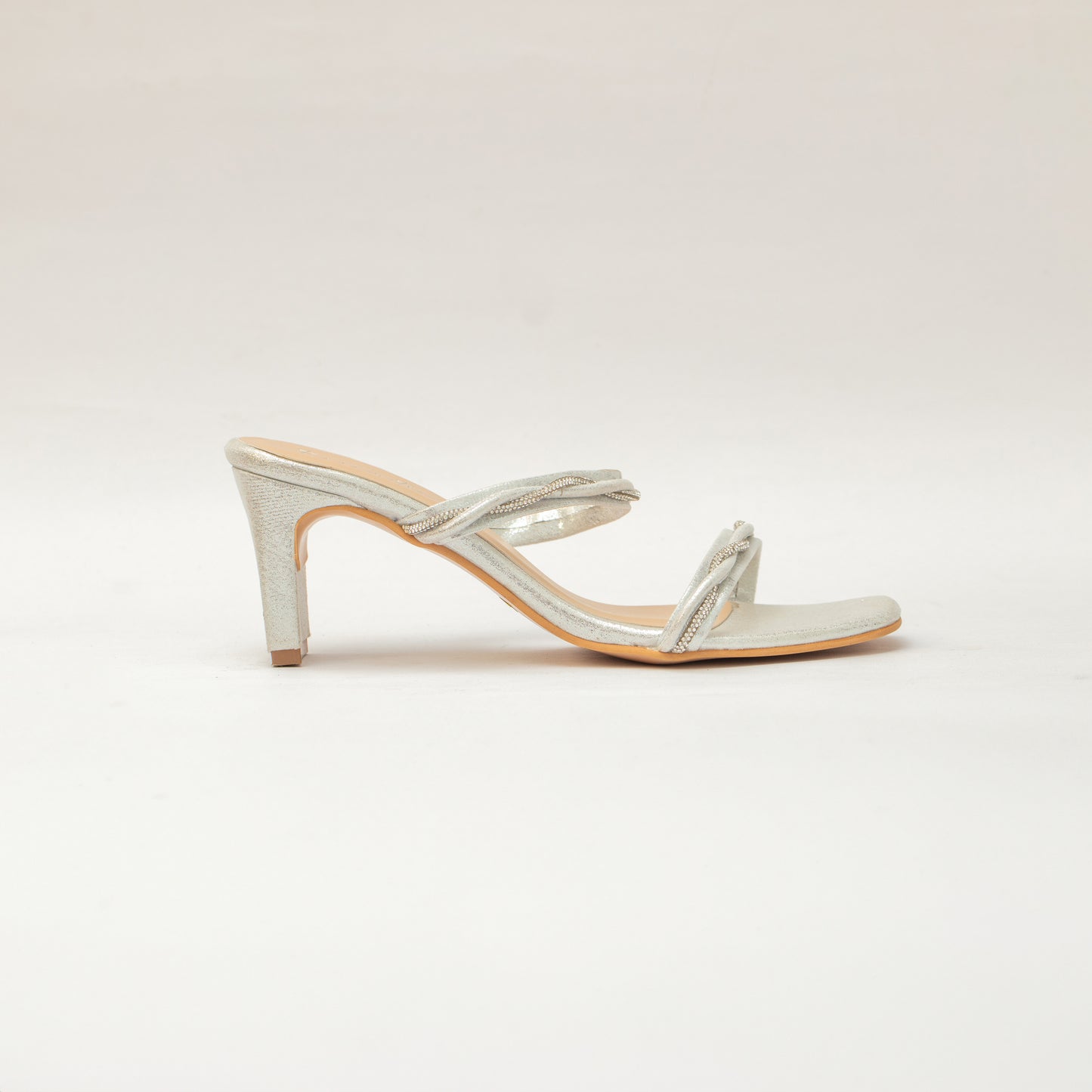 Electric silver heels