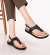 Marie comfort sandals in black