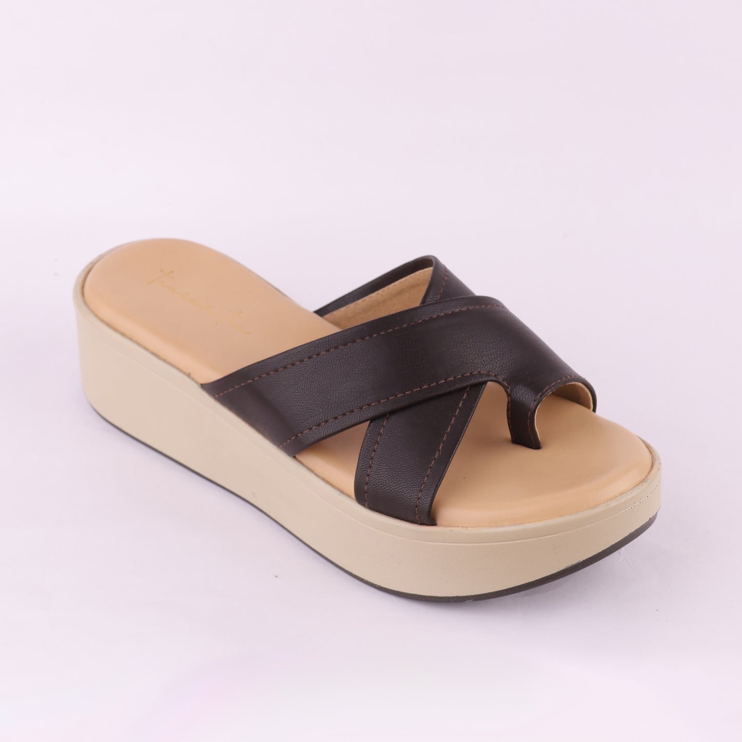 Sarah toe ring wedges in Black
