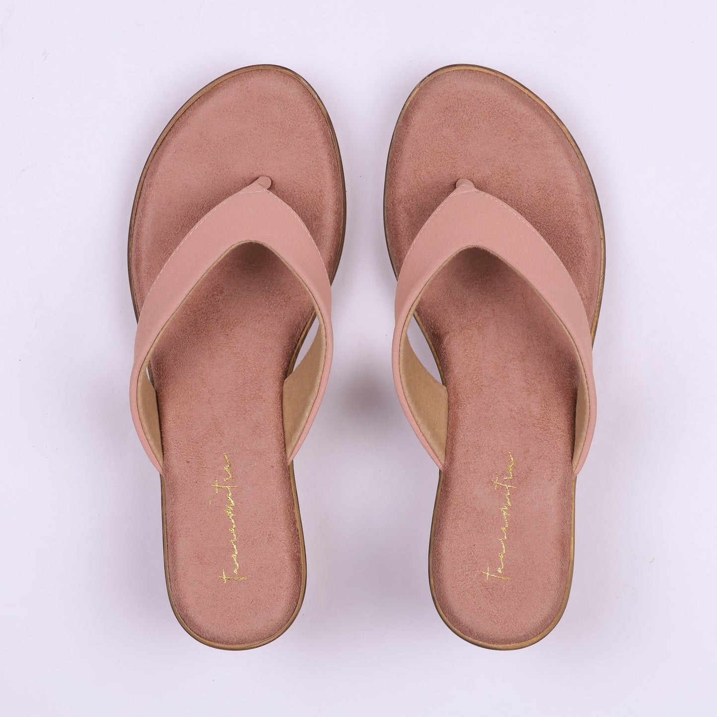Nadia wedges in Peach