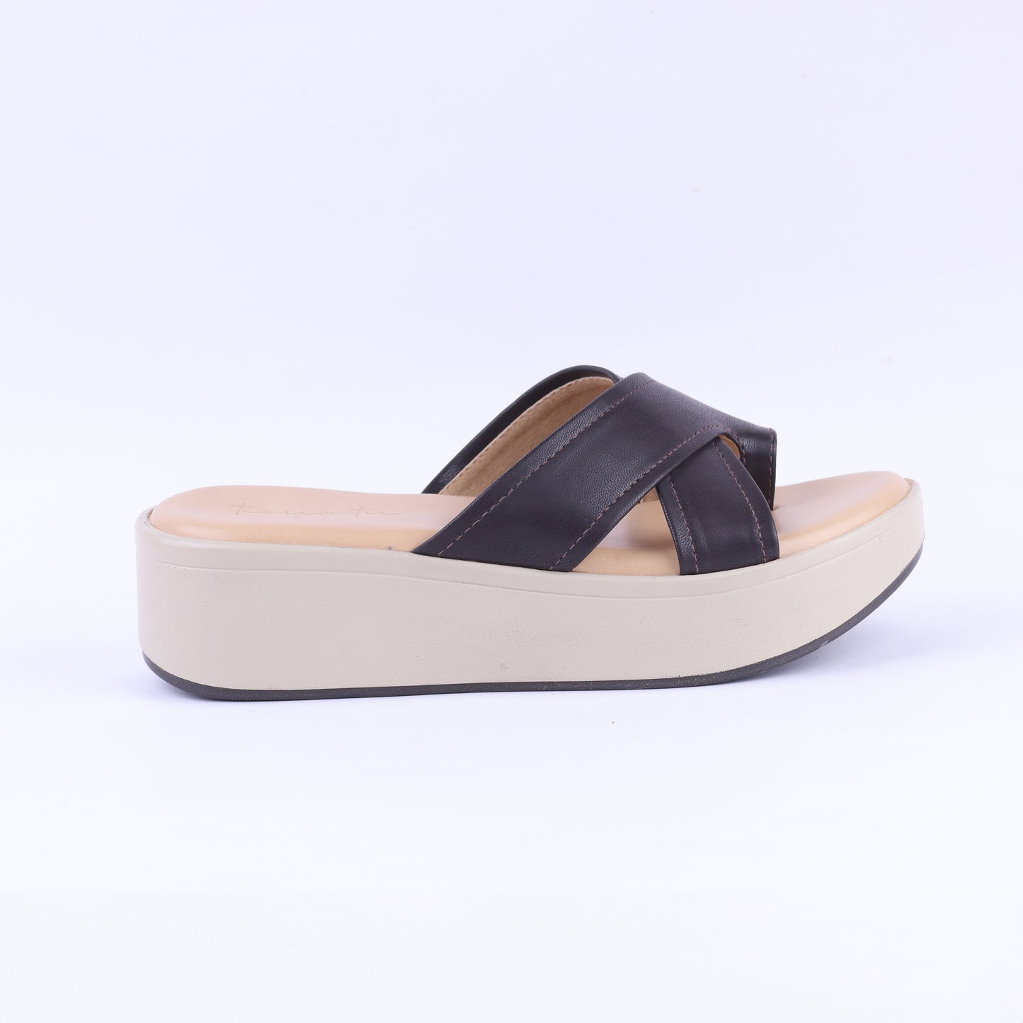 Sarah toe ring wedges in Black