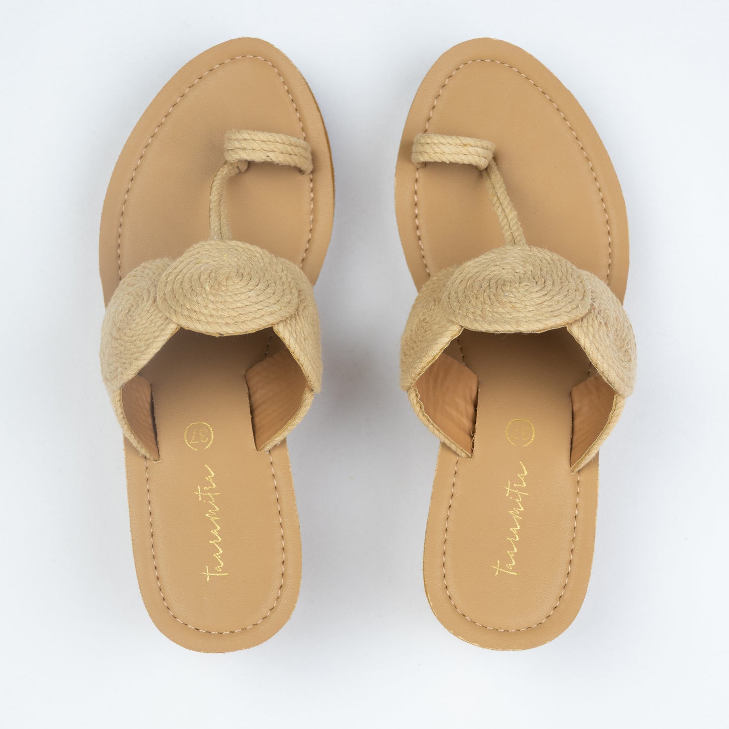 Juno wedges in Beige