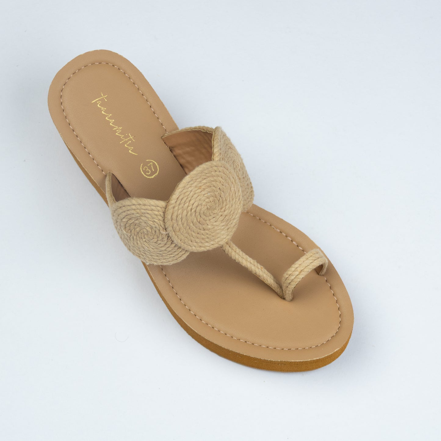 Juno wedges in Beige