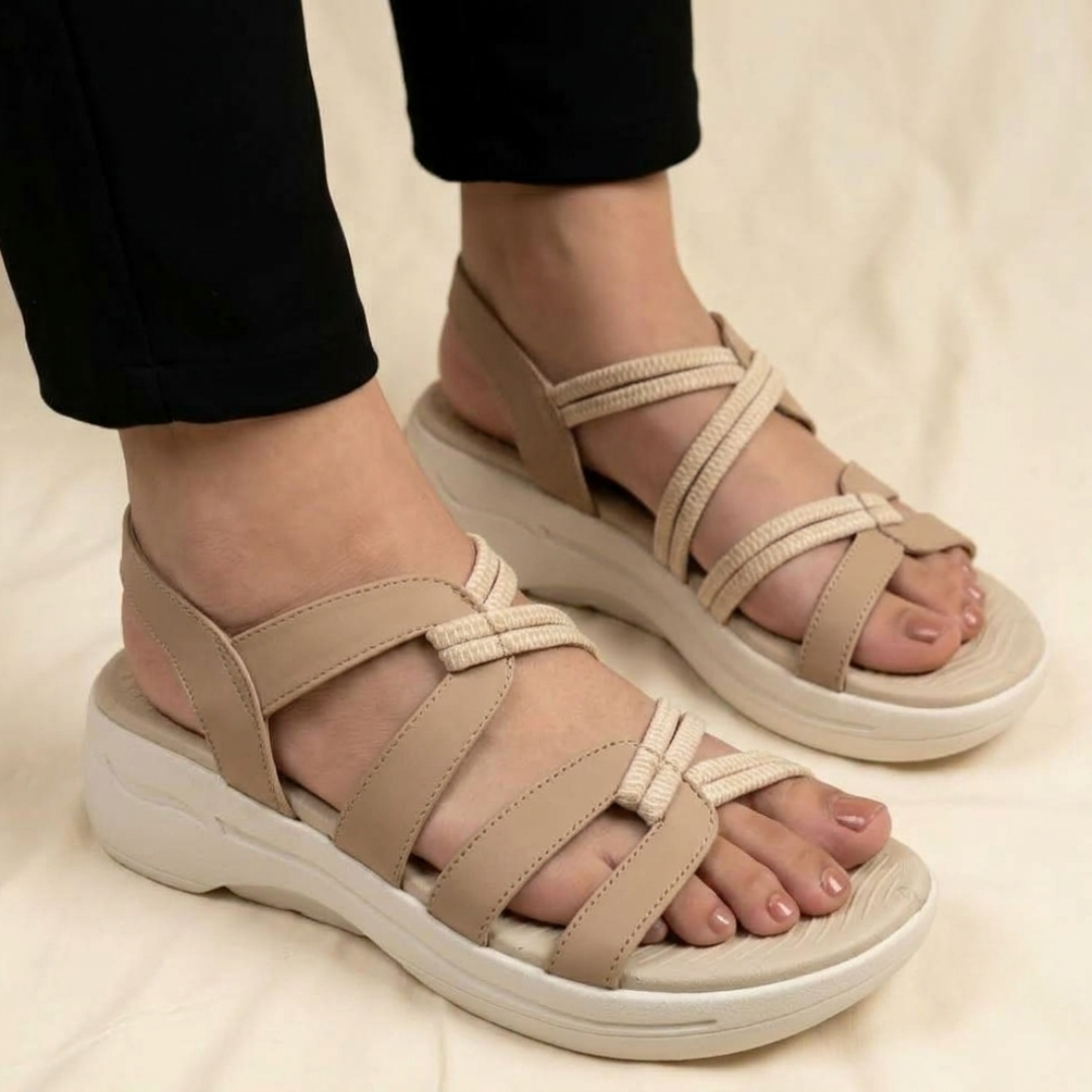 Helena comfort sandals in beige