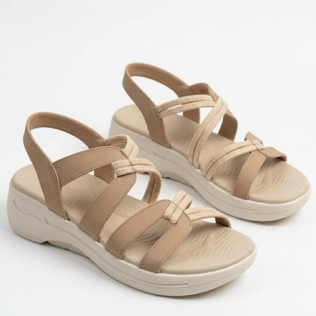 Helena comfort sandals in beige