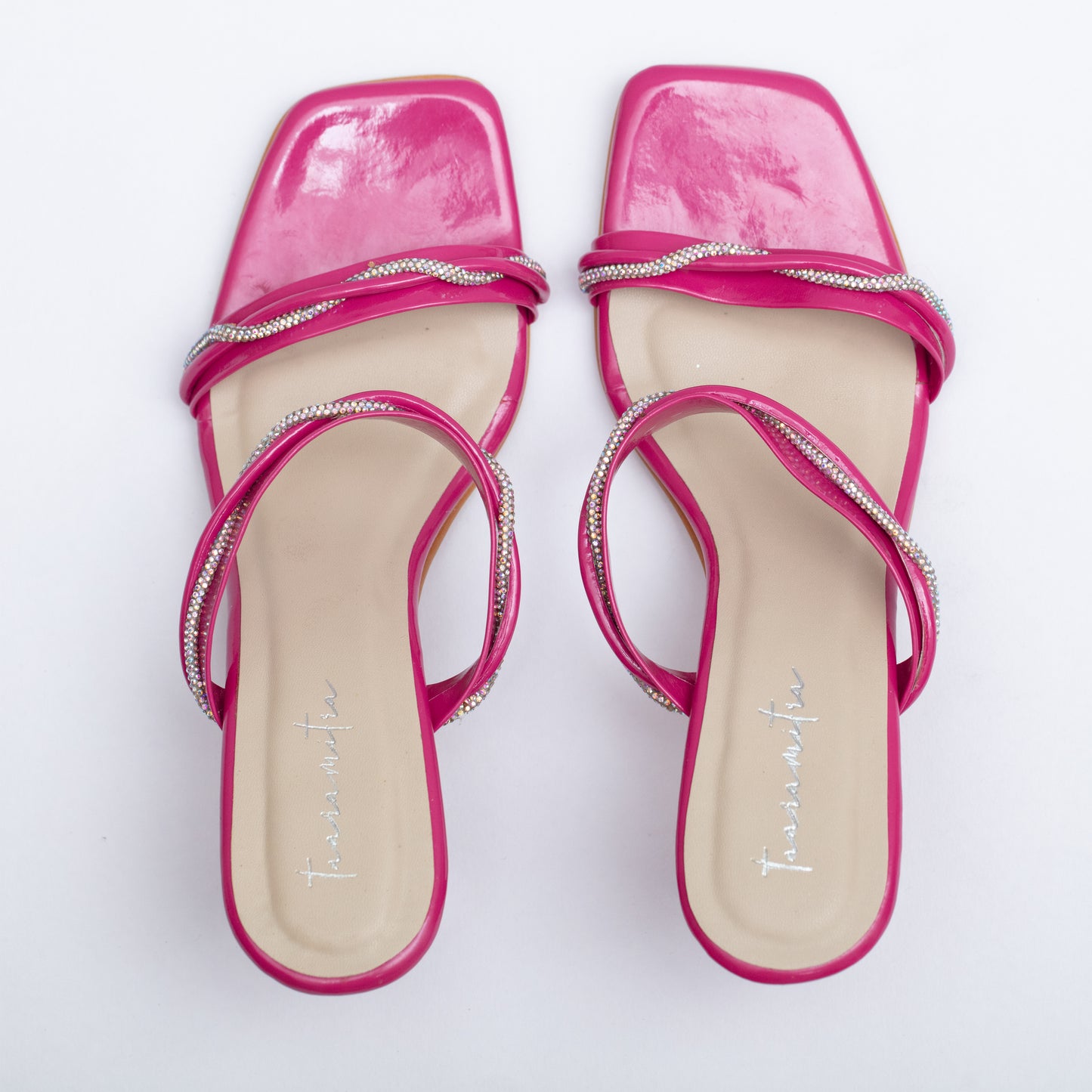 Electric pink heels