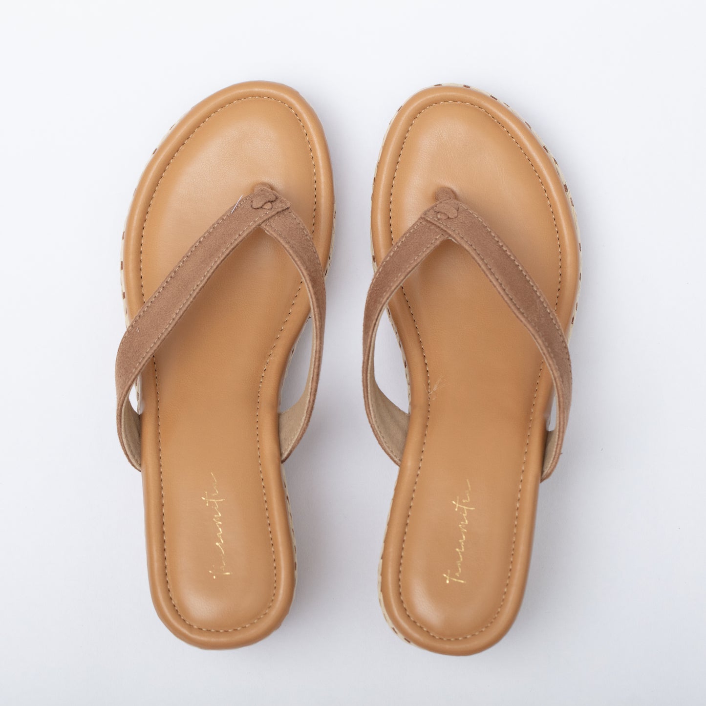 Juniper tan wedge sandals