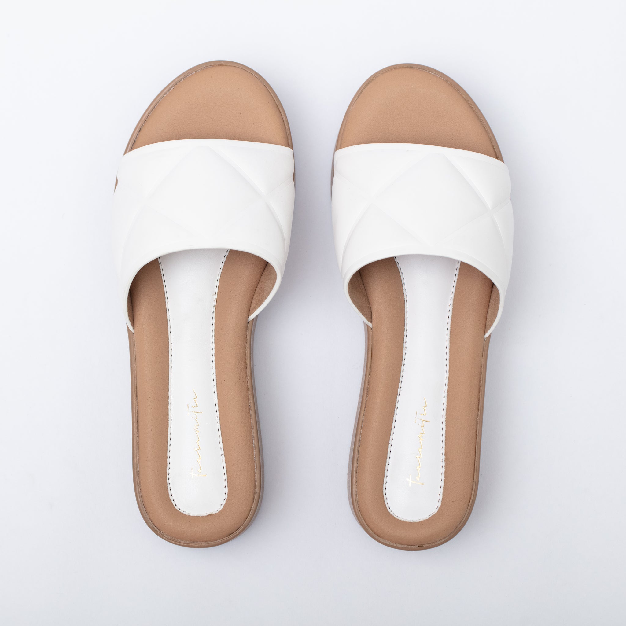 NOWRY Fashion Sliders l Stylish Flat Sandals For Women's l Slippers For  Party, Wedding Women White Flats - Buy NOWRY Fashion Sliders l Stylish Flat  Sandals For Women's l Slippers For Party,