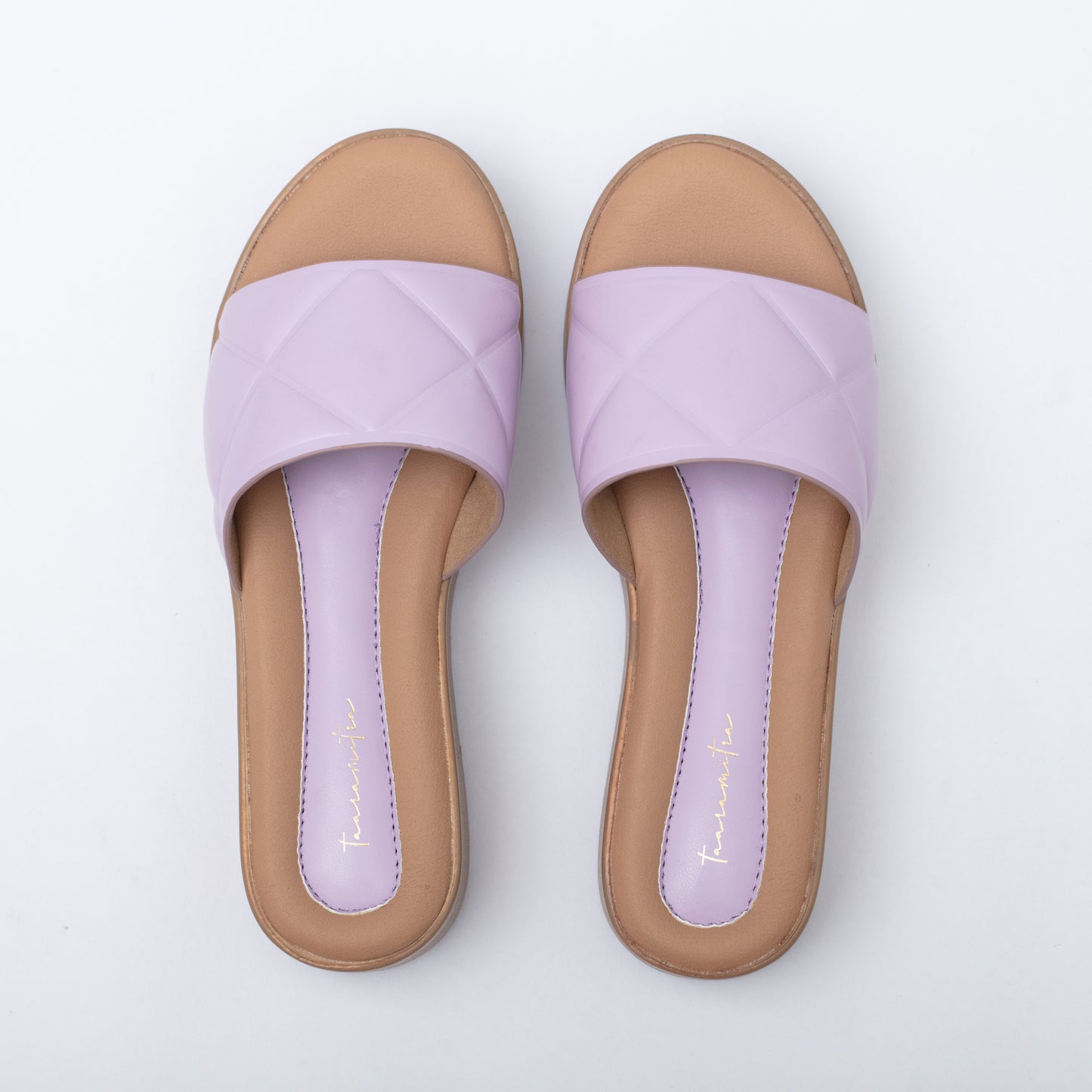 Mista flatform lilac heel sandals